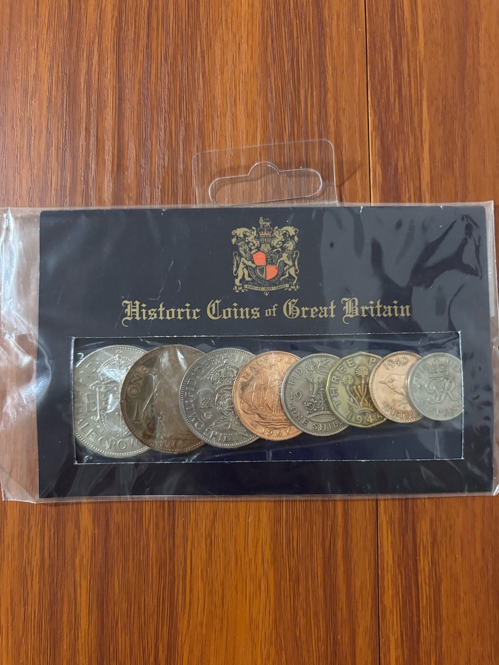 Historic coins of Great Britain Set